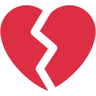 Logo for Is It Genocide?: Broken heart emoji